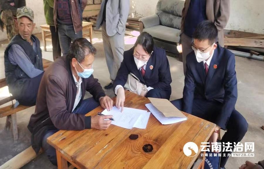 昆明昆明石林检察院：公开宣告 让法治宣传零距离